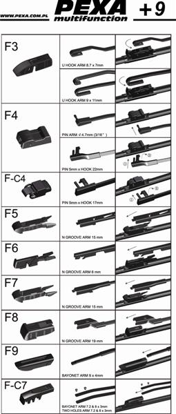 DAVID VASCO 40PXA PEXA Wiper Blade